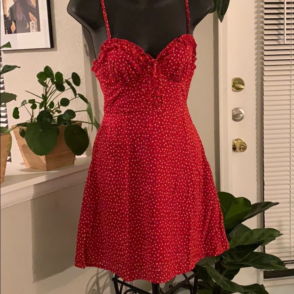 Princess Polly love birds sundress